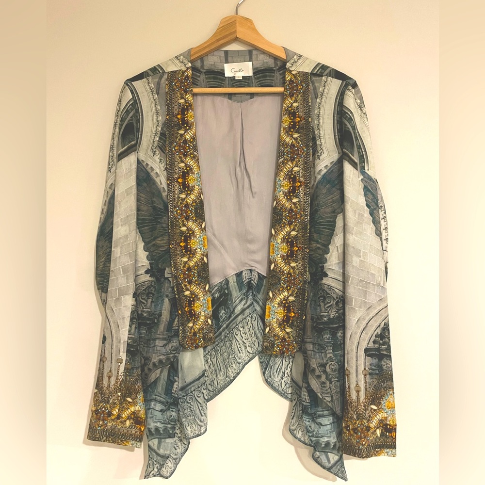 CAMILLA Silk Jacket - size 1 (Au 8) - Picture 1 of 7